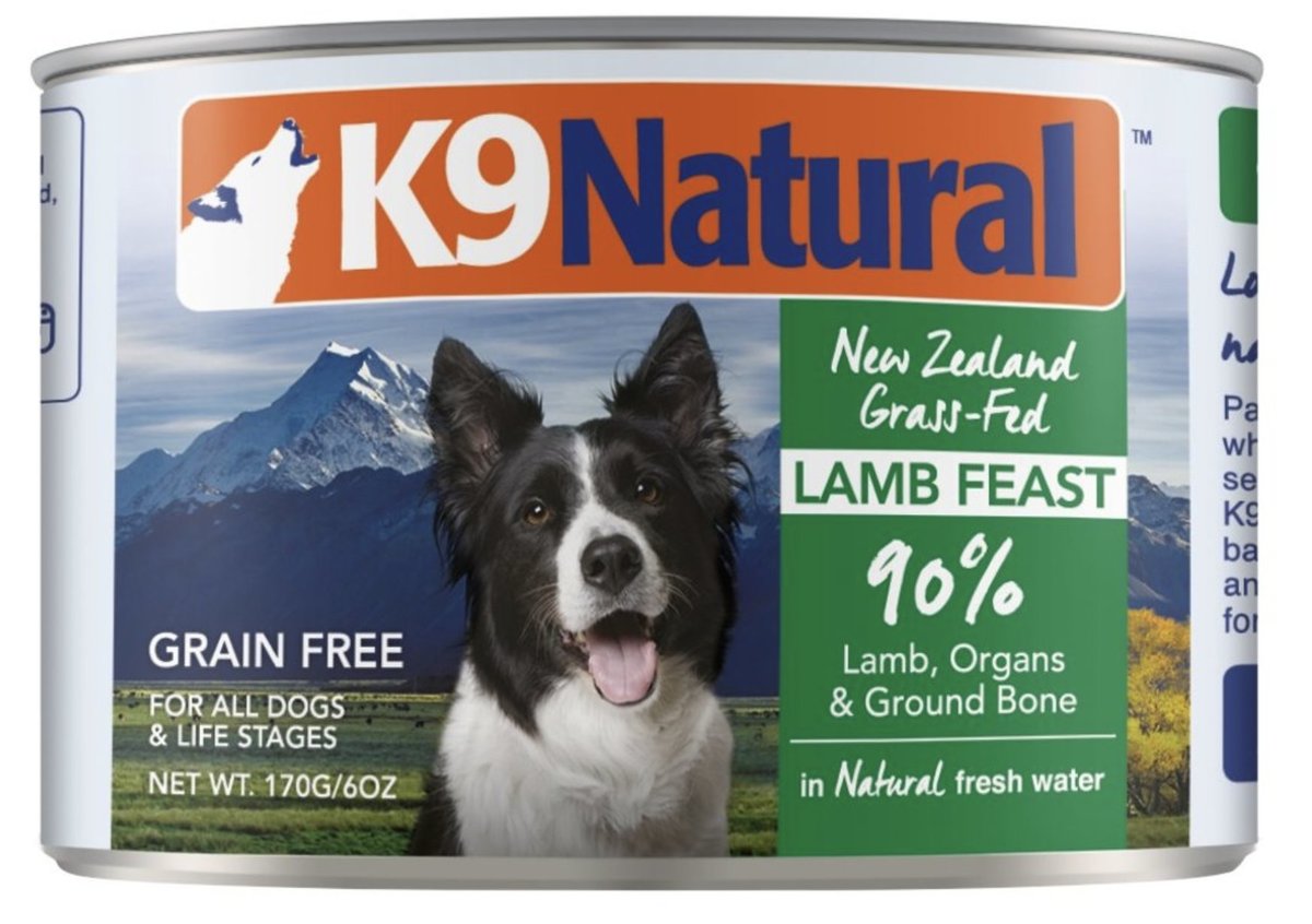 K9 Natural - K9 狗罐頭 - 羊肉盛宴(170g)