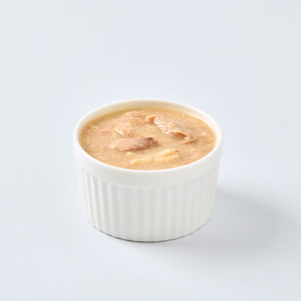 Pramy Functional Cat Wet Pack [Gravy Series] - Glossy Coat / Premium White Tuna + Tender Chicken 70g