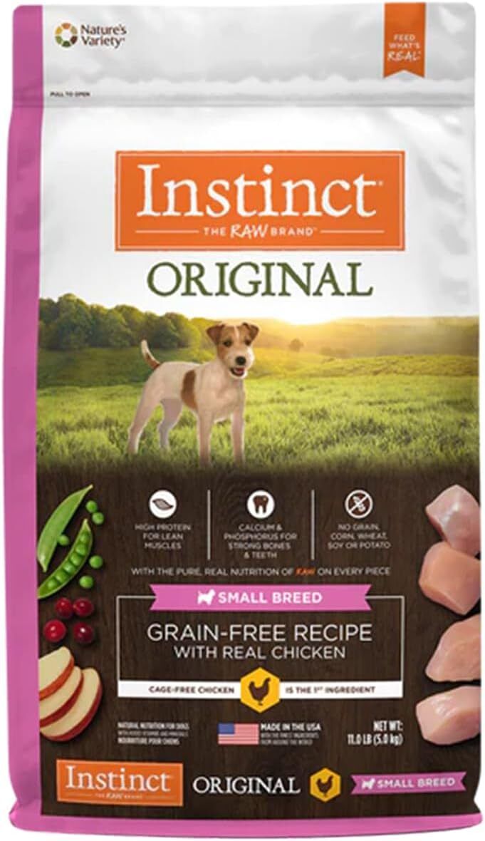 Instinct - 本能 經典無穀物 雞肉配方 小型犬糧 11 lbs