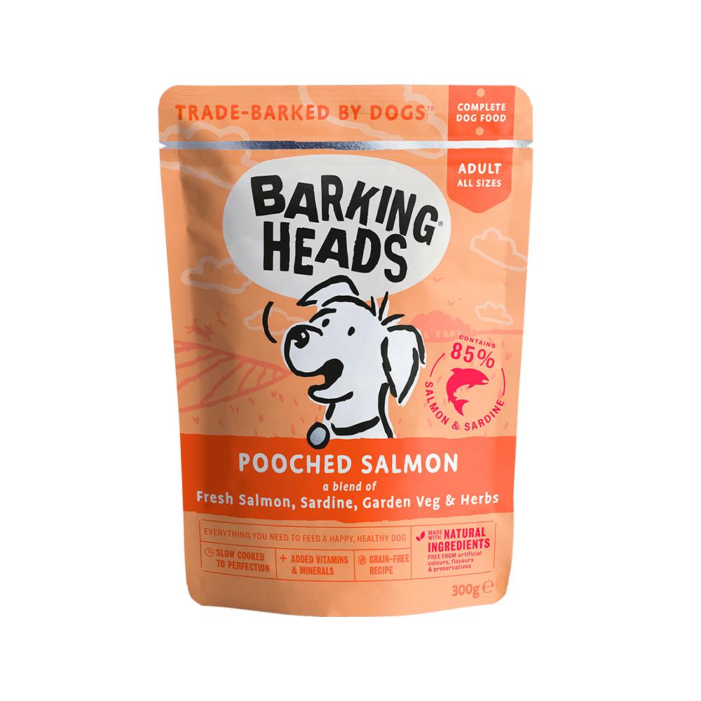 Barking Heads 狗濕糧 - 無穀物 - 三文魚 300g