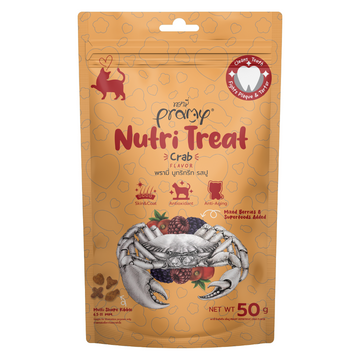 Pramy貓小食 -潔齒點心 雜莓 + 蟹50g