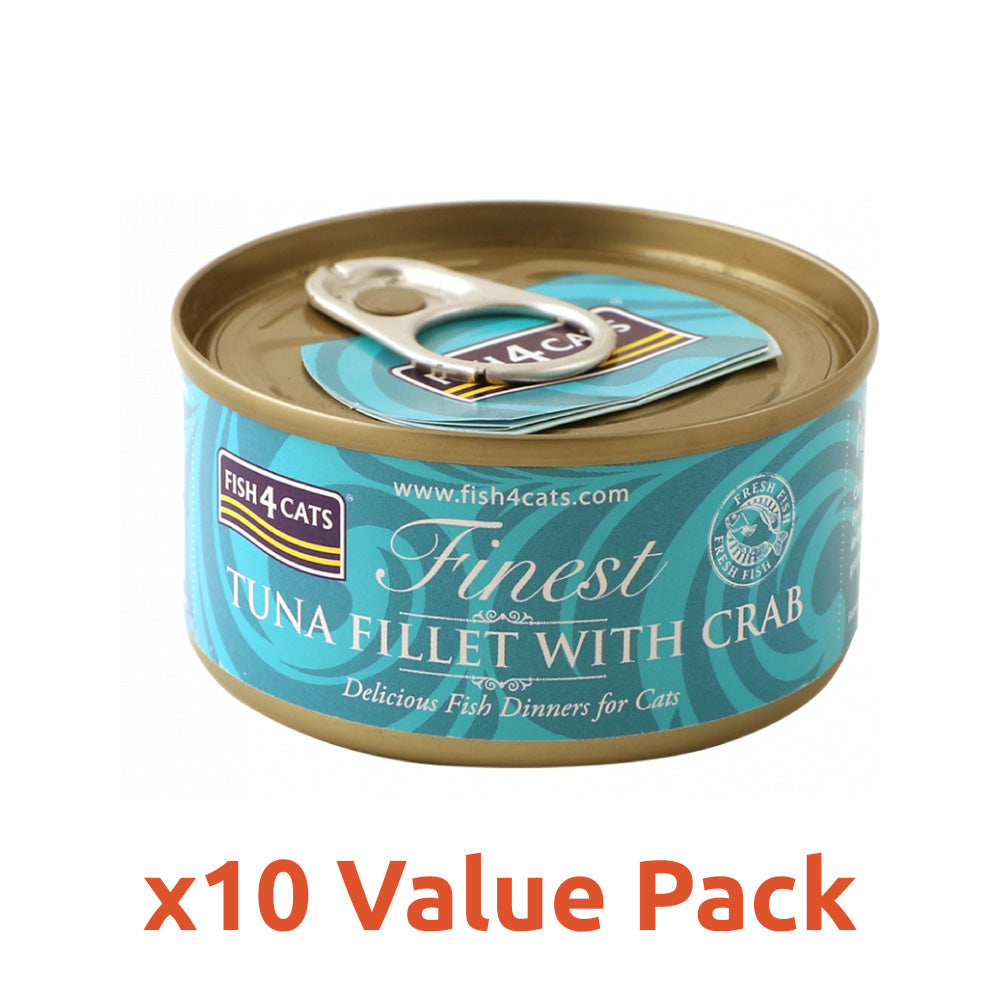 Fish4Cats 貓濕糧 - Finest - 蟹肉及吞拿魚柳 70g