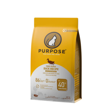 Purpose-普斯 無穀物 鴨肉+白魚 全貓(後生元)配方 4.5lb / 10lb
