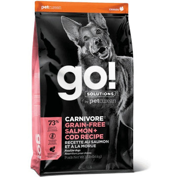 Go! SOLUTIONS Dry Dog Food - Vitality Nutrition Series - Grain-Free Salmon + Cod Formula