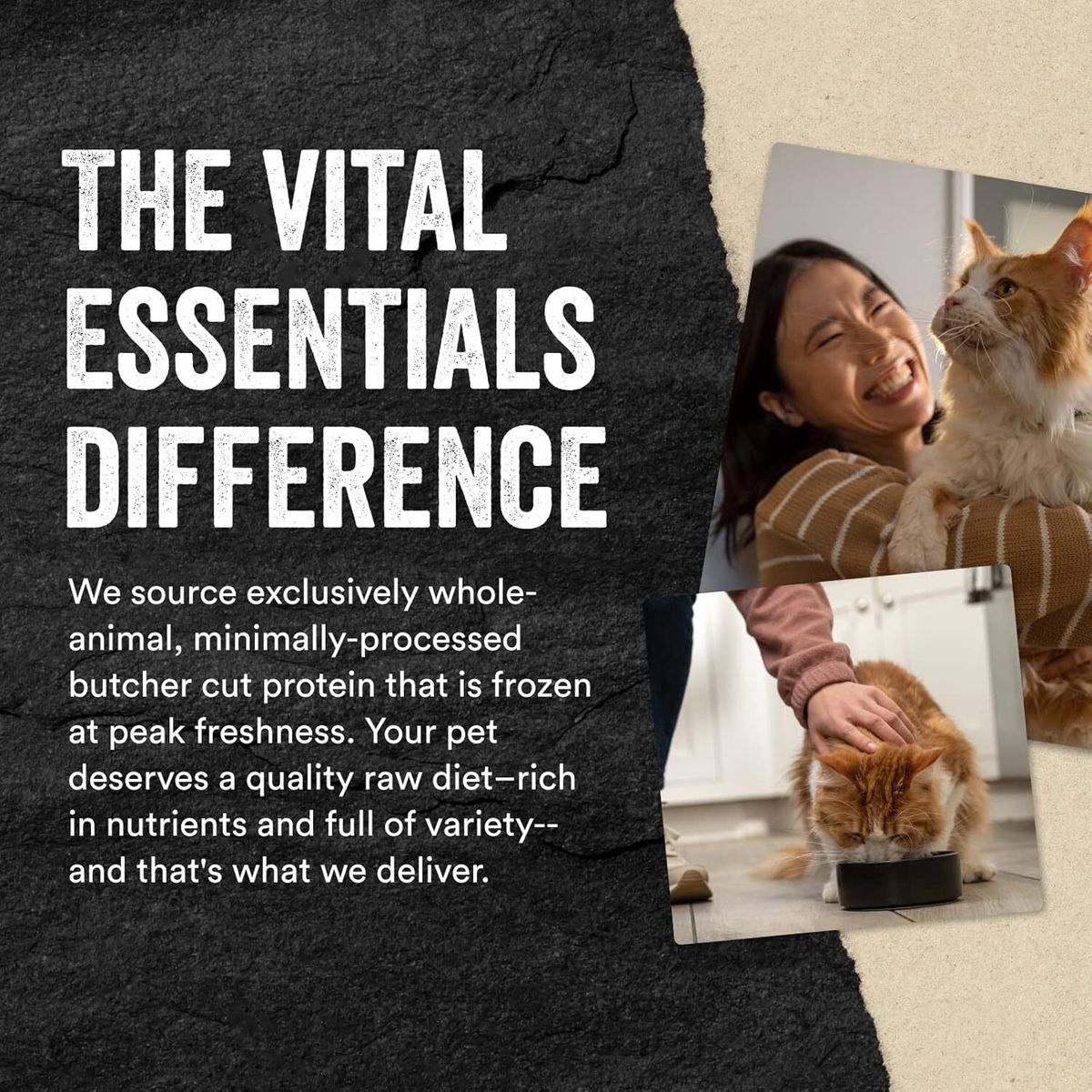 Vital Essentials 凍乾生肉主食 - 鴨肉 ( 迷你 肉餅 ) 貓糧  3.75oz / 8oz