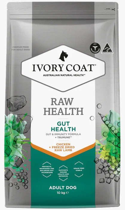 Ivory Coat 腸道健康雞肉 成犬配方(無穀物乾糧+生羊肉凍乾) 1.8kg/10kg