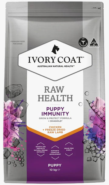 Ivory Coat 免疫力增強雞肉【幼犬】配方(無穀物乾糧+生羊肉凍乾) 1.8kg/10kg