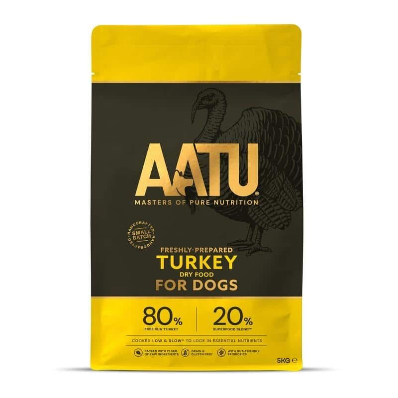 AATU Free-Range Turkey Meat Hypoallergenic Natural Dog Food