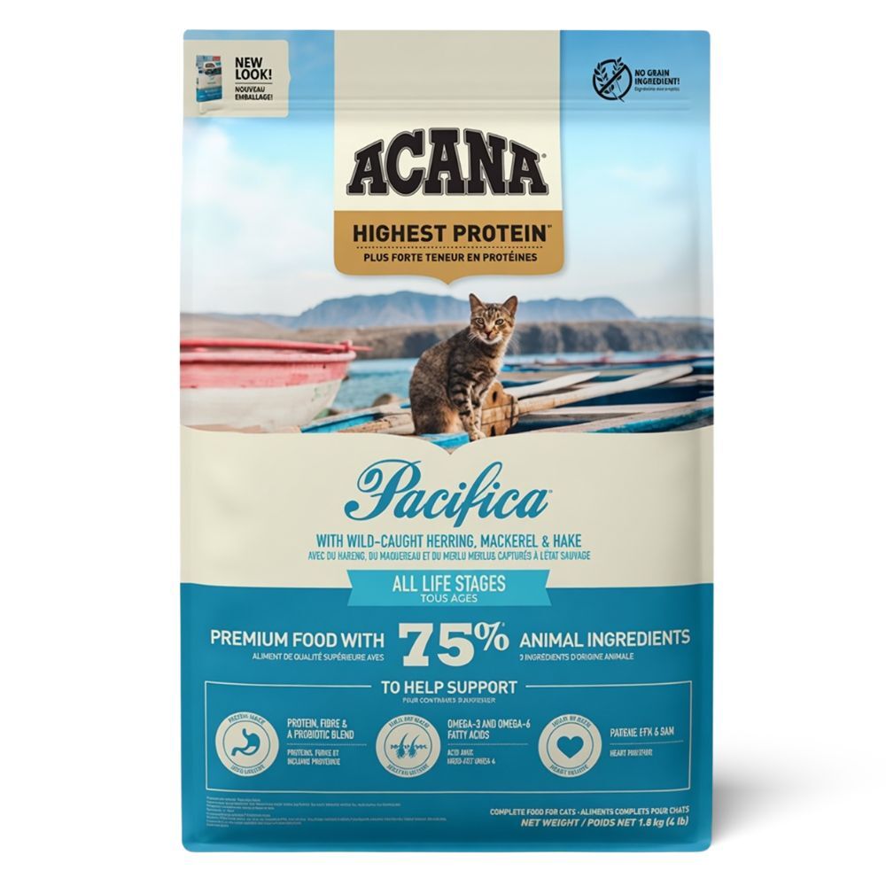 Acana 加拿大愛肯拿貓乾糧 - 區域系列 - 無穀物太平洋 (魚肉) 1.8kg / 4.5kg