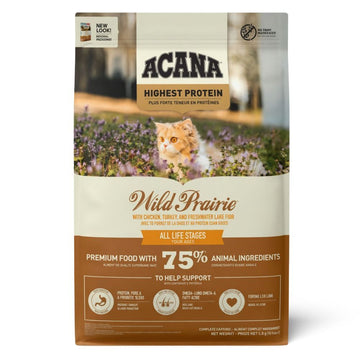 Acana 加拿大愛肯拿貓乾糧 - 區域系列 - 無穀物牧場 (雞肉+ 火雞) 1.8kg / 4.5kg