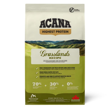 Acana - 愛肯拿-區域系列 -狗乾糧- 無穀物草原 (羊肉 + 鴨肉 + 魚肉) 2kg / 11.4kg