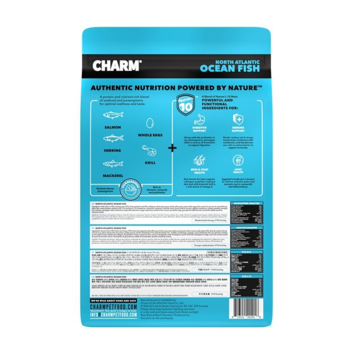 CHARM野性魅力-超能精華海洋魚 狗糧-海洋魚 2kg / 10kg