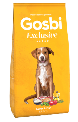 Gosbi Exclusive 中大型幼犬 羊肉魚肉蔬果配方 3kg