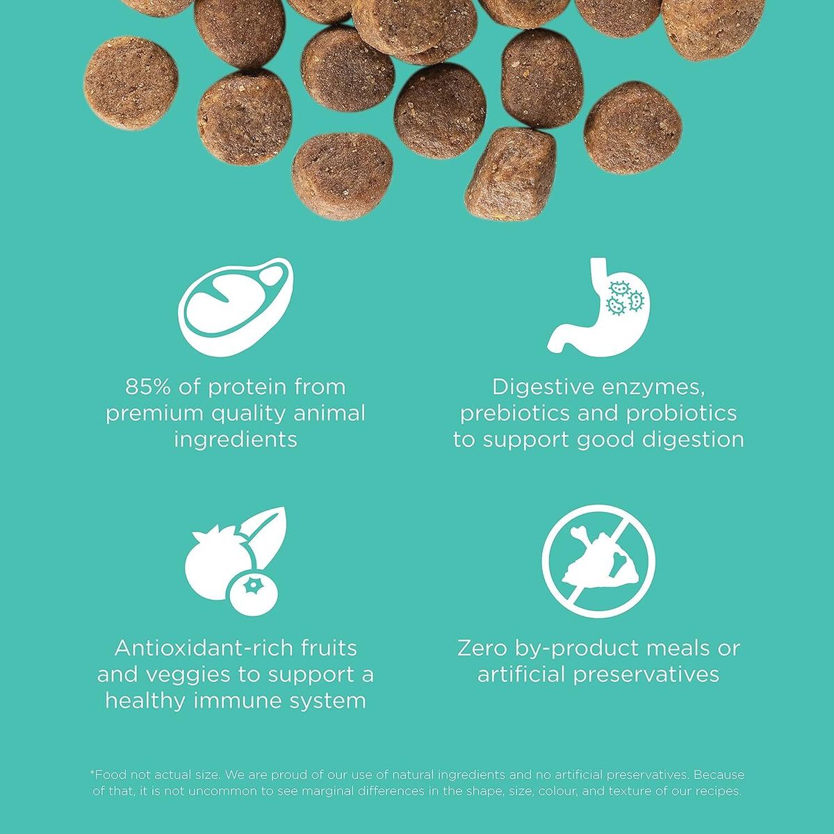 Go! SOLUTIONS Dry Dog Food - Vitality Nutrition Series - Grain-Free Chicken + Turkey + Duck Adult Formula