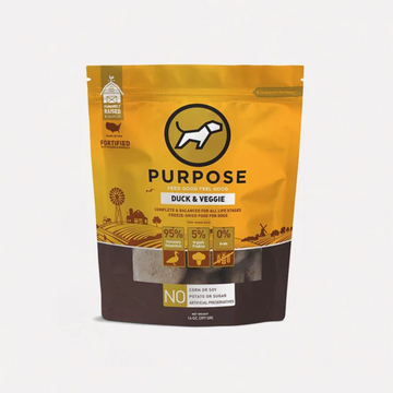Purpose-普斯 單一蛋白 - 鴨肉 凍乾生肉主糧 (全犬用) 14oz
