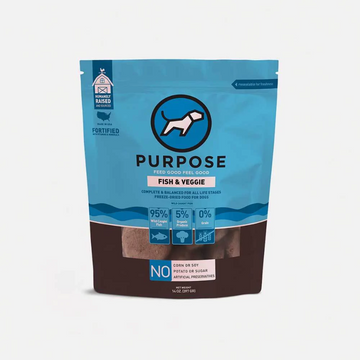 Purpose-普斯  單一蛋白 - 三文魚 凍乾生肉主糧 (全犬用) 14oz