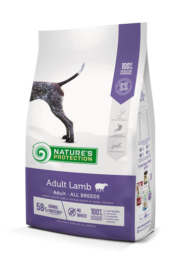 Nature's Protection 羊肉成犬配方 全天然狗糧 4kg / 12kg