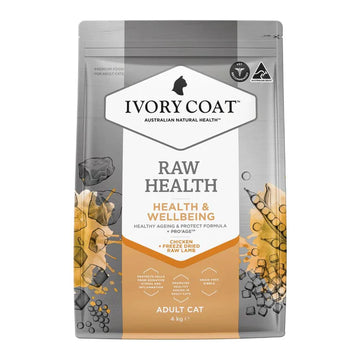 Ivory Coat 健康管理養生 成貓配方 (無穀物乾糧+生羊肉凍乾) 2kg/4kg
