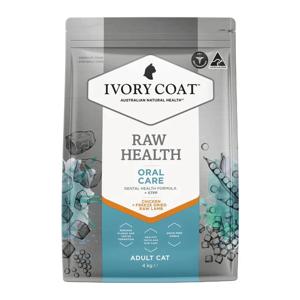Ivory Coat 口腔護理 成貓配方 (無穀物乾糧+生羊肉凍乾) 2kg/4kg