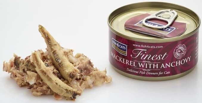 Fish4Cats 貓濕糧 - Finest - 鯖魚塊鳳尾魚 70g