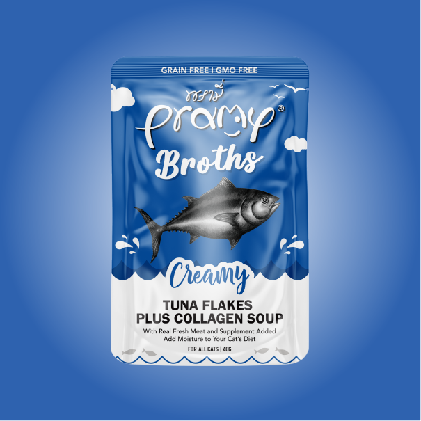 Pramy Nutritional Soup Pack Series - Tuna Cream Soup + Collagen 40g