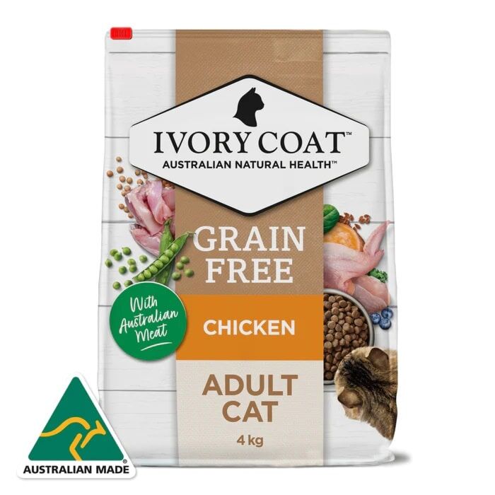 Ivory Coat 雞肉亞麻籽貓糧 成貓配方 2kg/4kg