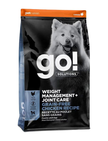 Go! SOLUTIONS Dry Dog Food - Joint Slimming Series - Grain-Free Adult Formula - Chicken Flavor