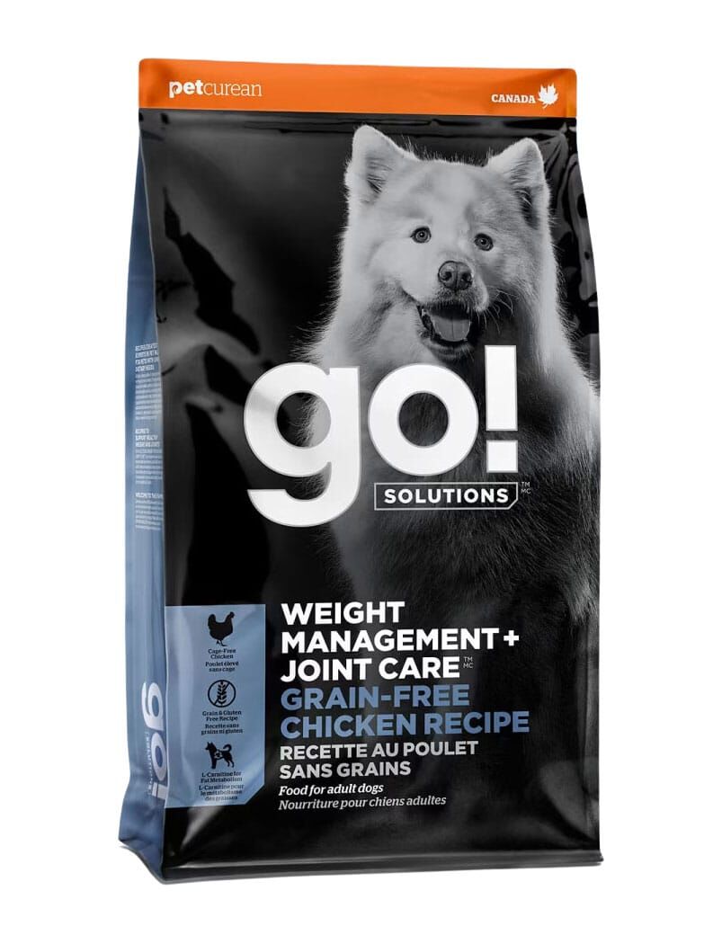 Go! SOLUTIONS Dry Dog Food - Joint Slimming Series - Grain-Free Adult Formula - Chicken Flavor