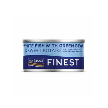 Fish4Dogs White Fish, Sweet Potato, and Mung Bean Dog Food (Canned)