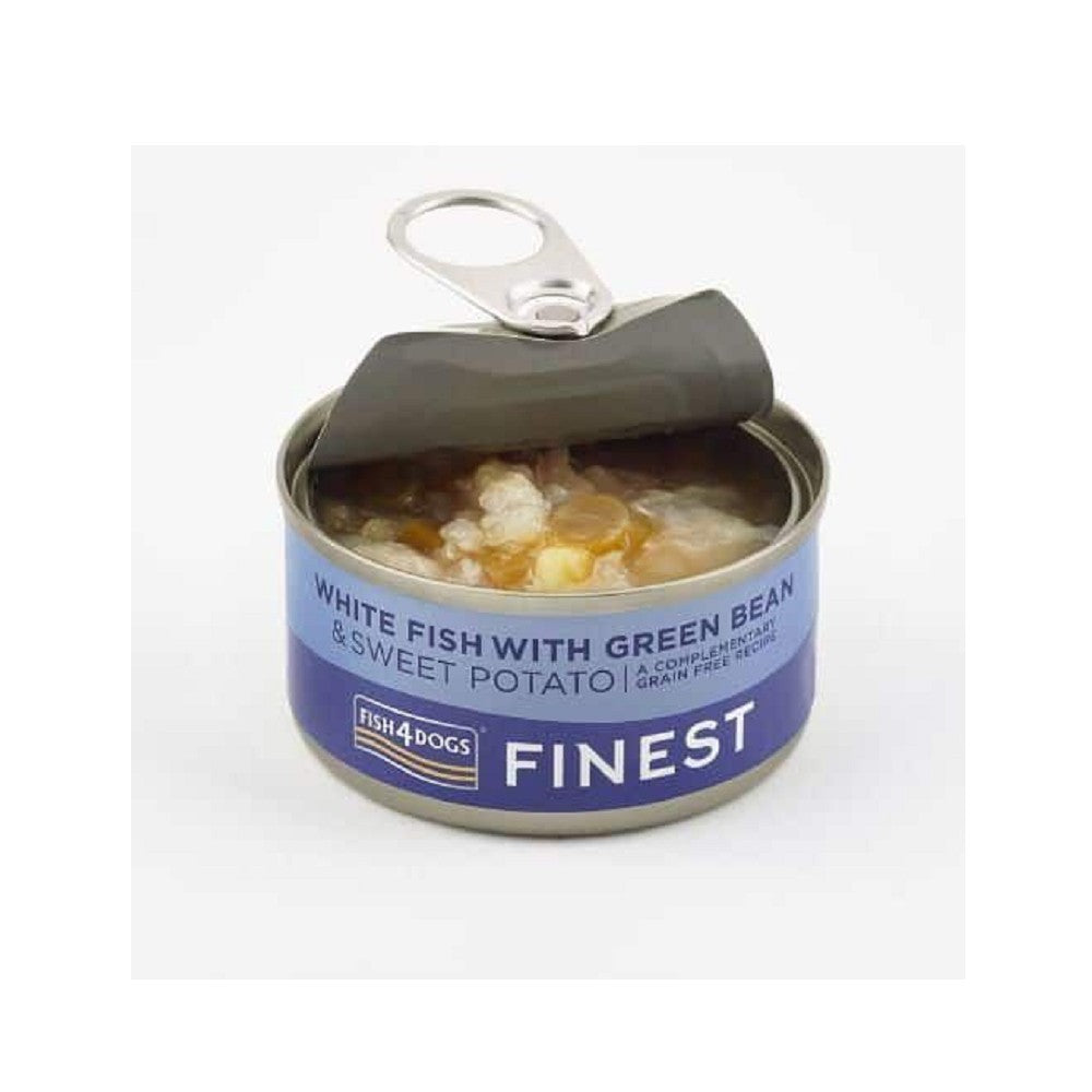 Fish4Dogs White Fish, Sweet Potato, and Mung Bean Dog Food (Canned)